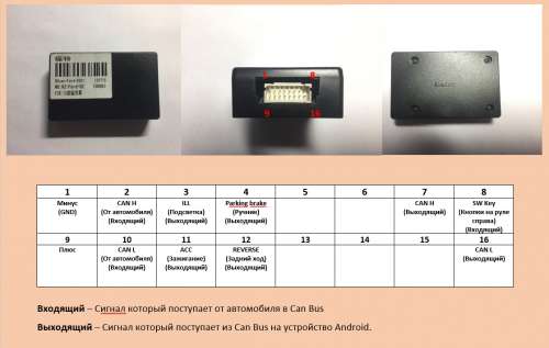 Распиновка canbus ГУ на Android 4.1 платформа Cortex A9 MST786 - 4PDA