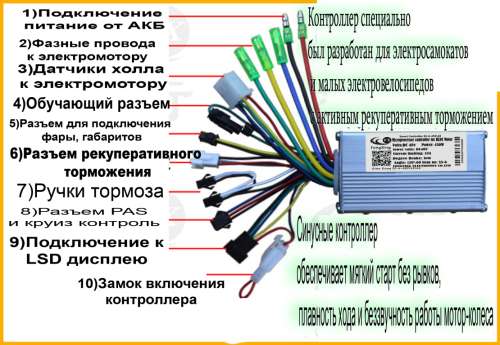 Какие принадлежности необходимы для подключения контроллера Shuailing - Электровелосипед - 4PDA