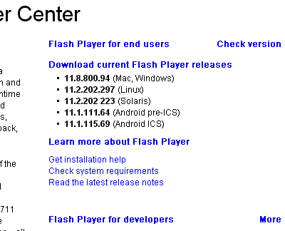 Adobe Flash Player (проблемы с видео, проблема с flash) | Форум Mozilla Россия